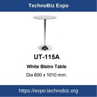 UT-115A White Bistro Table